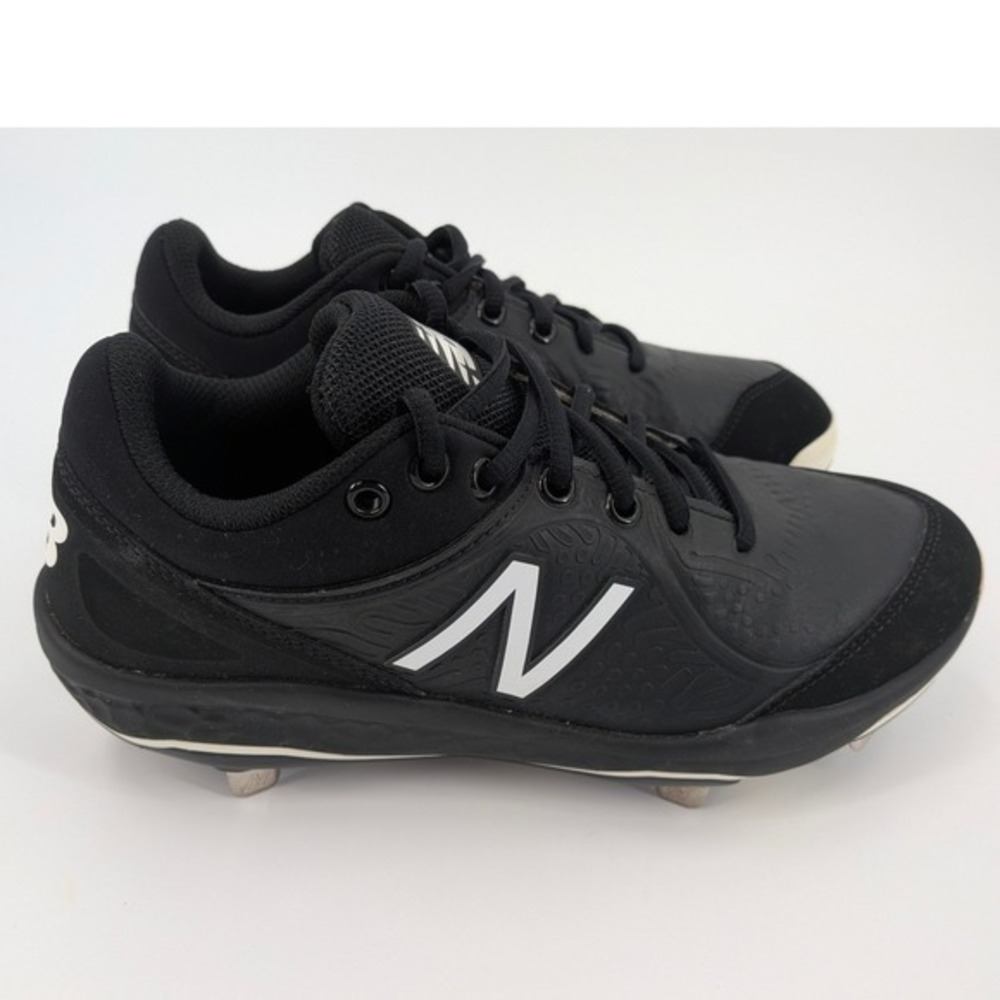 New Balance Fresh Foam 3000v5 Metal Baseball Cleats Black White‎ L3000SK5 Mens 7